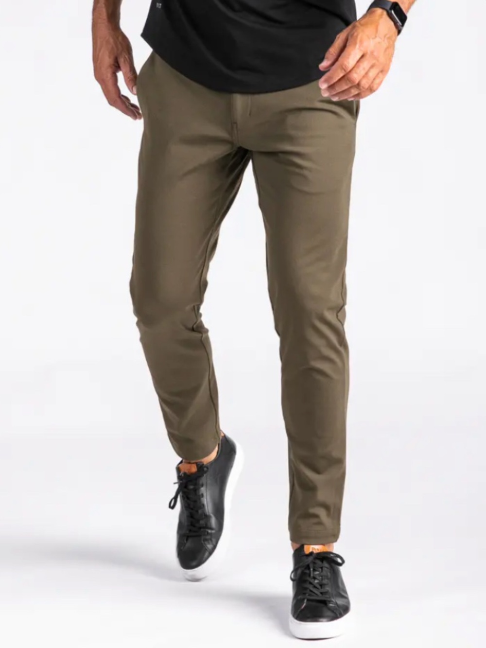 BYLT $128 Mens 36 Dark Taupe Everyday Pant 2.0 Stretch Trouser Pants T16